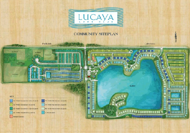 Lucaya Lake Club Hillsborough County FL Site Map