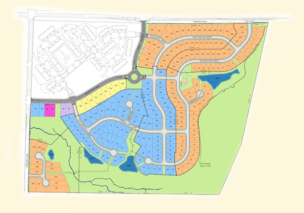 Magnolia Creek Durham NC Site Map