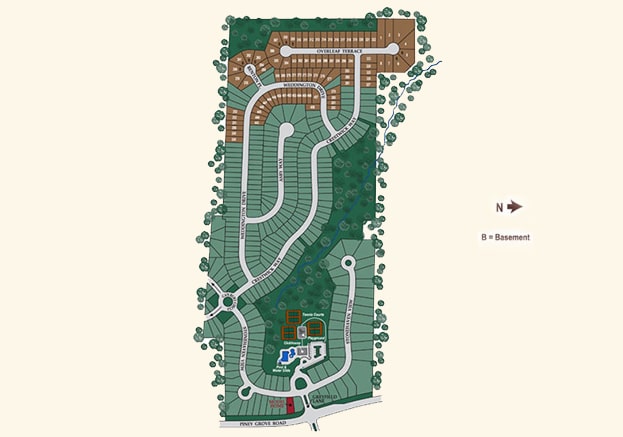 Stonehaven Pointe Cumming GA Site Map