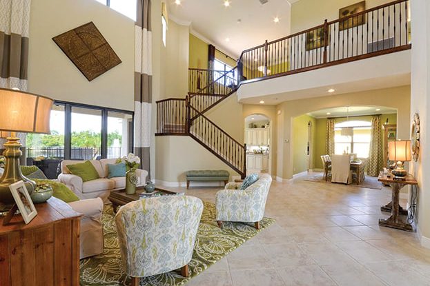 The Falls Two-story Estate Home Interior
