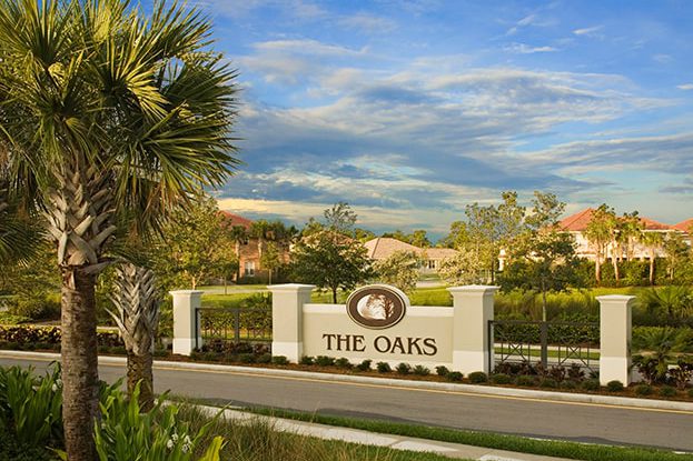 The Oaks Entrance