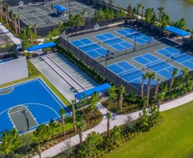 30+ court pickleball facility at Cresswind Georgia at Twin Lakes