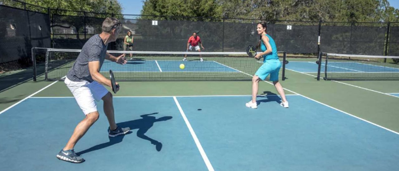 30+ court pickleball facility at Cresswind Georgia at Twin Lakes