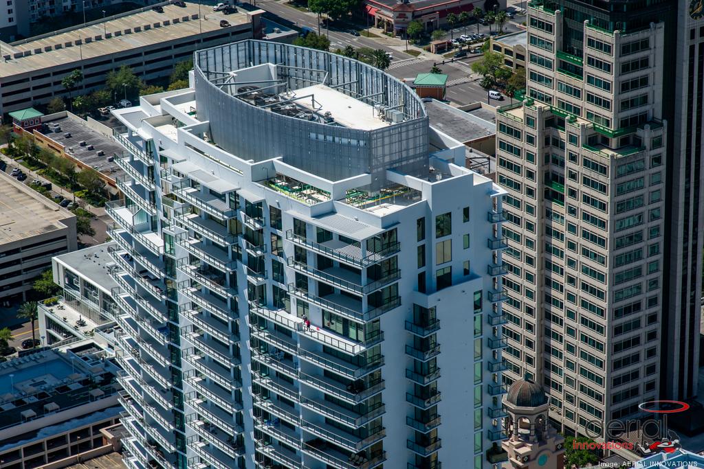 top of one st pete in st petersburg florida