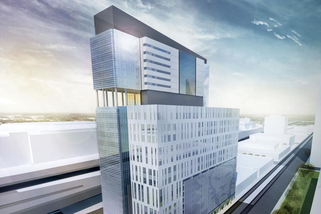 rendering of ac east tower