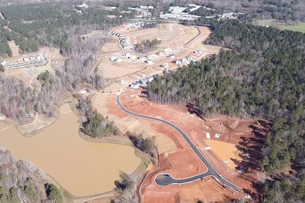 Twin Lakes Aerial