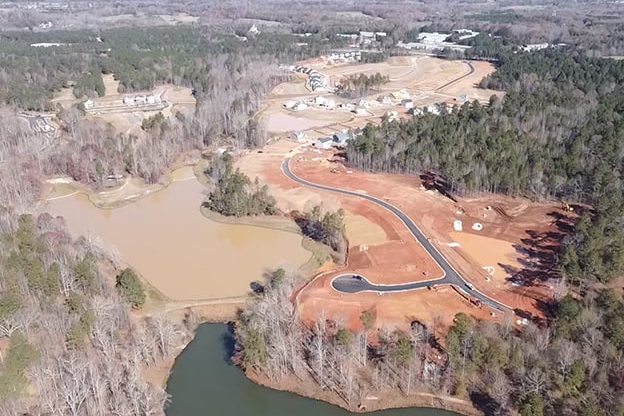 Twin Lakes Aerial