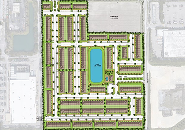 Palm Cay Master Site Plan florida city