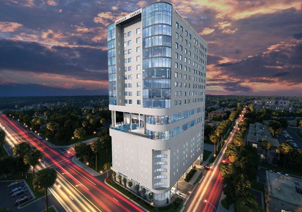 Embassy Suite rendering by hilton sarasota