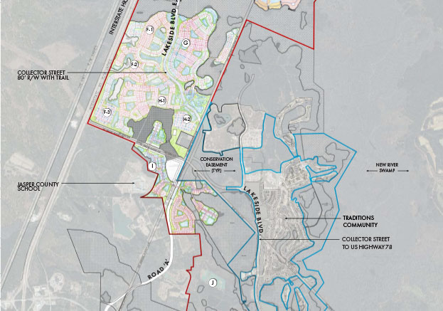 Hilton Head Lakes/West Argent siteplan