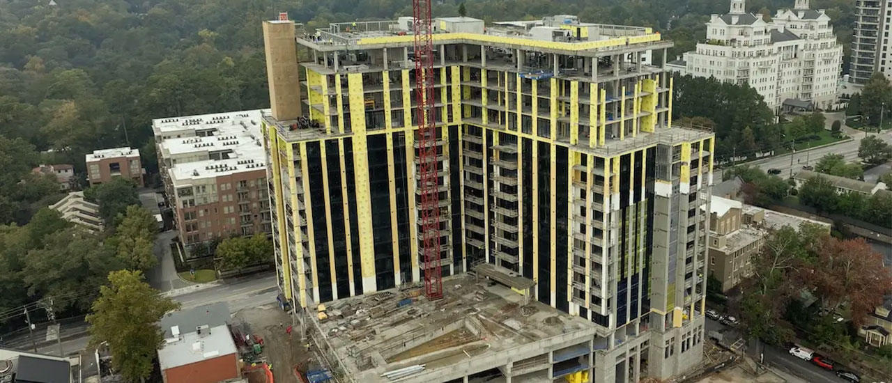 Dillon Buckhead topping off aerial