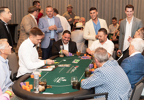 Havana Nights Poker table - robert julien charity