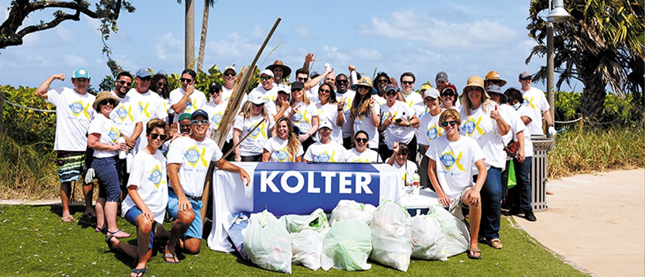 Delray Beach Clean Up Earth Day Kolter